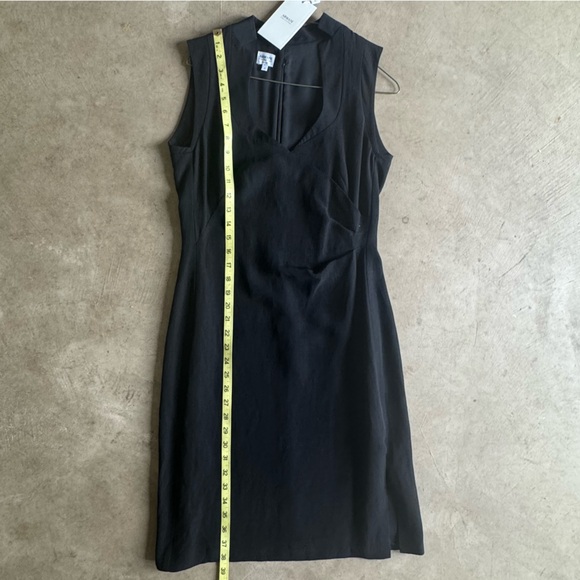 NWT Vintage Armani Collezioni Black Sleeveless Dress with Tuxedo collar (6) - Picture 12 of 12